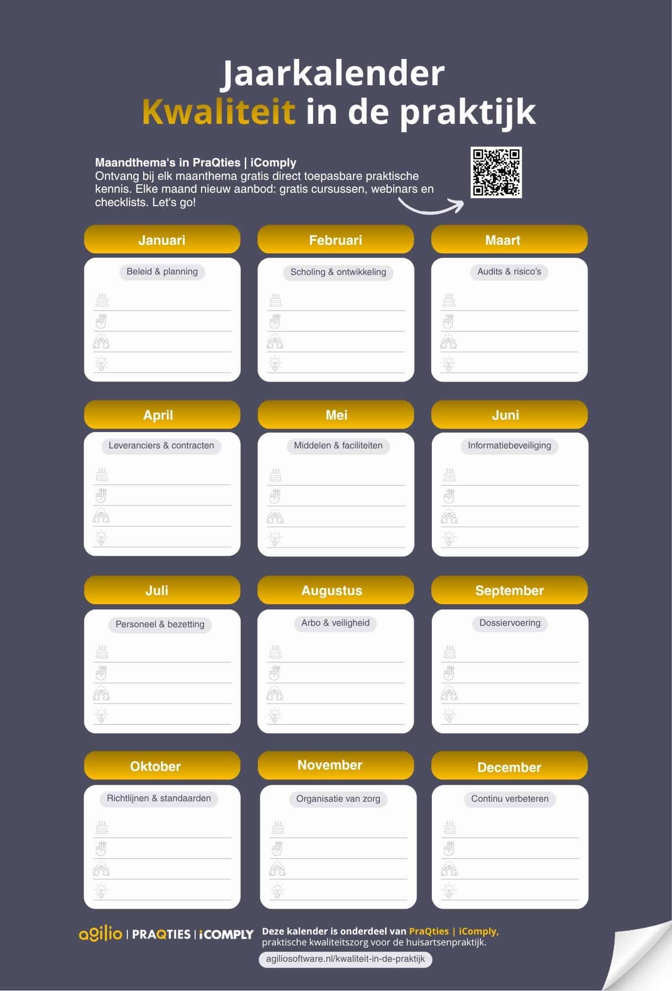 maandkalender iComply